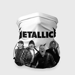 Бандана-труба Metallica, цвет: 3D-принт