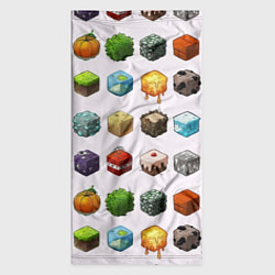 Бандана-труба Minecraft Cubes, цвет: 3D-принт — фото 2