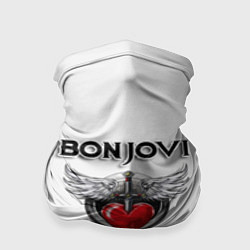 Бандана-труба Bon Jovi, цвет: 3D-принт