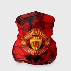 Бандана-труба Manchester United, цвет: 3D-принт