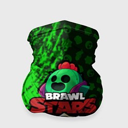 Бандана-труба BRAWL STARS SPIKE, цвет: 3D-принт