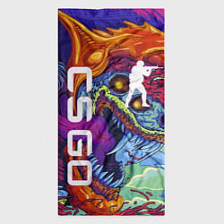 Бандана-труба CS GO HYPERBEAST, цвет: 3D-принт — фото 2