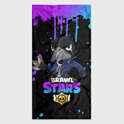 Бандана-труба Brawl Stars Crow, цвет: 3D-принт — фото 2