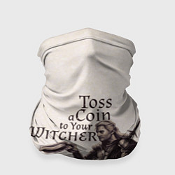 Бандана-труба Toss a coin to your Witcher, цвет: 3D-принт