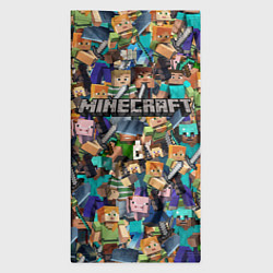 Бандана-труба MINECRAFT ПЕРСОНАЖИ, цвет: 3D-принт — фото 2