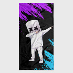 Бандана-труба Marshmello, цвет: 3D-принт — фото 2