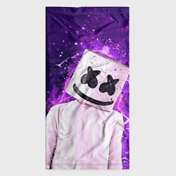 Бандана-труба Marshmello, цвет: 3D-принт — фото 2