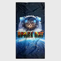 Бандана-труба Космический кот, цвет: 3D-принт — фото 2