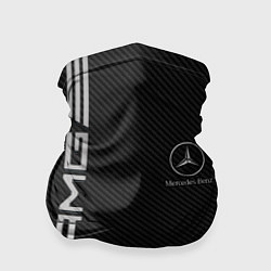 Бандана-труба Mercedes Carbon, цвет: 3D-принт