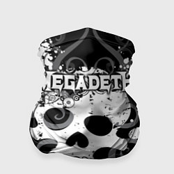 Бандана-труба Megadeth, цвет: 3D-принт