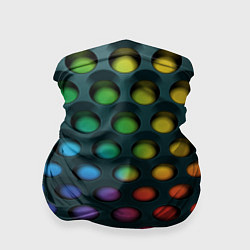 Бандана-труба 3Д спектр, цвет: 3D-принт