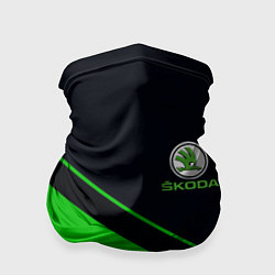 Бандана-труба SKODA, цвет: 3D-принт