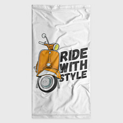 Бандана-труба RIDE WITH STYLE Z, цвет: 3D-принт — фото 2