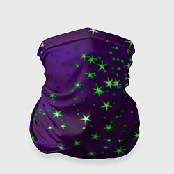 Бандана-труба Звездное небо арт, цвет: 3D-принт