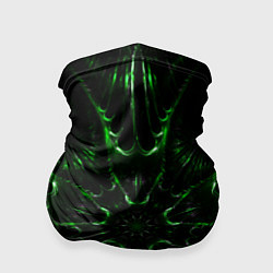 Бандана-труба Зелёное Очарование, цвет: 3D-принт