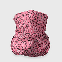 Бандана-труба Мозги, цвет: 3D-принт