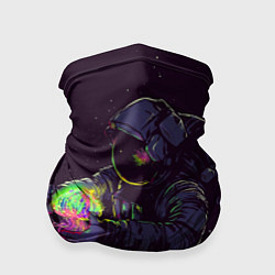 Бандана-труба Медуза и космонавт, цвет: 3D-принт