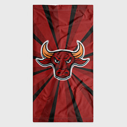 Бандана-труба Красный бык, цвет: 3D-принт — фото 2