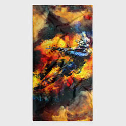 Бандана-труба CS GO Fire, цвет: 3D-принт — фото 2