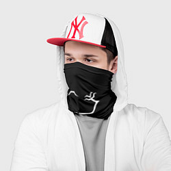 Бандана-труба Sukunas tattoo, цвет: 3D-принт — фото 2