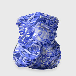 Бандана Голубые и синие розы