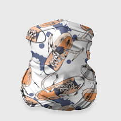 Бандана-труба Кеды Sneakers, цвет: 3D-принт