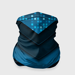 Бандана 3D luxury blue abstract