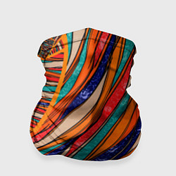 Бандана-труба Абстрактное течение, цвет: 3D-принт