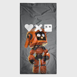 Бандана-труба Love, Death and Robots K-VRC Z, цвет: 3D-принт — фото 2
