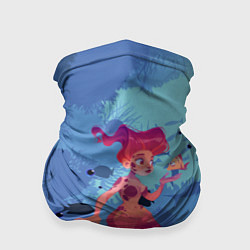 Бандана-труба Mermaid Русалочка Z, цвет: 3D-принт