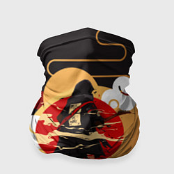 Бандана-труба Ниндзя Япония, цвет: 3D-принт