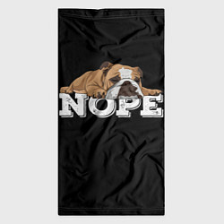 Бандана-труба Ленивый Бульдог, цвет: 3D-принт — фото 2