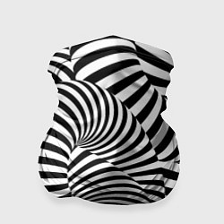 Бандана-труба Гипнотическая абстракция, цвет: 3D-принт