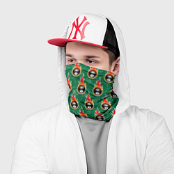 Бандана-труба Бильярд-восьмёрка, цвет: 3D-принт — фото 2