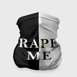 Бандана-труба Rape Me Kurt Cobain спина Z, цвет: 3D-принт