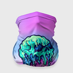 Бандана-труба Мороженое Ice Scream Череп Z, цвет: 3D-принт