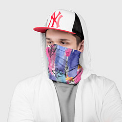 Бандана-труба Осенний паттерн, цвет: 3D-принт — фото 2