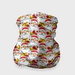 Бандана-труба Дед Мороз Merry Christmas, цвет: 3D-принт