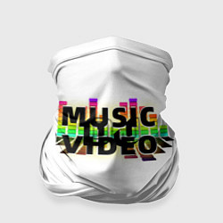 Бандана-труба Merch - DJ MUSICVIDEO, цвет: 3D-принт
