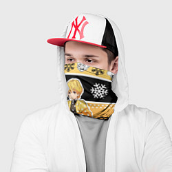 Бандана-труба ЗЕНИЦУ АГАЦУМА НОВЫЙ ГОД, цвет: 3D-принт — фото 2