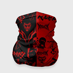 Бандана BERSERK BLACK RED БЕРСЕРК ПАТТЕРН