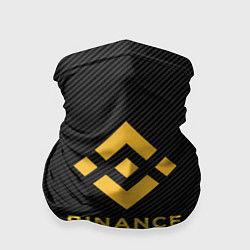 Бандана-труба БИНАНС ЛОГО CARBON BINANCE LOGO, цвет: 3D-принт