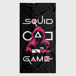 Бандана-труба Squid game: guard-killer, цвет: 3D-принт — фото 2