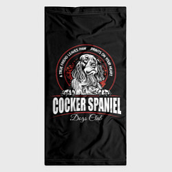 Бандана-труба Кокер-Спаниель Cocker Spaniel, цвет: 3D-принт — фото 2