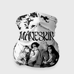 Бандана-труба Maneskin Монэскин, рок - группа, цвет: 3D-принт