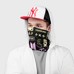 Бандана-труба K-pop лого исполнителей, цвет: 3D-принт — фото 2