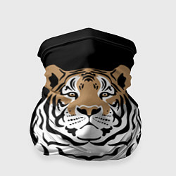Бандана-труба С Новым годом! Тигр 2022, цвет: 3D-принт