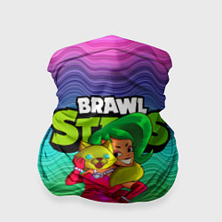 Бандана-труба Радужная Лола BrawlStars, цвет: 3D-принт