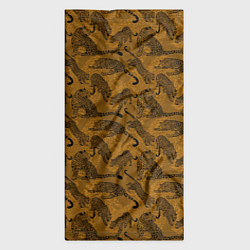 Бандана-труба Дикие Леопарды, цвет: 3D-принт — фото 2