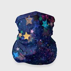 Бандана-труба Звездное небо мечтателя, цвет: 3D-принт